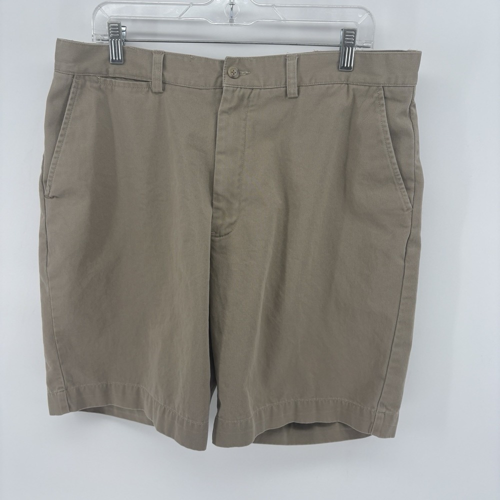 Polo Ralph Lauren Prospect Shorts Men 35 Khaki Twill Chino Cotton Classic Casual